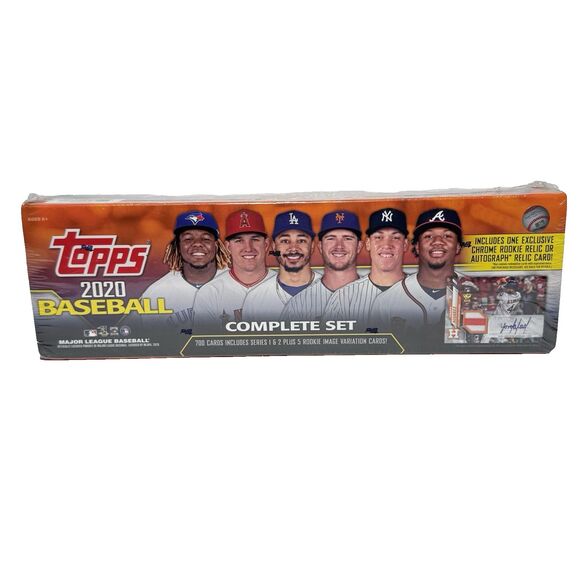 2020 Topps Baseball Complete Factory Set Target Orange Box – Sealed Auto/Relic - Picture 6 of 6